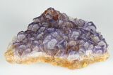 Purple Edge Fluorite Crystal Cluster - China #182803-1